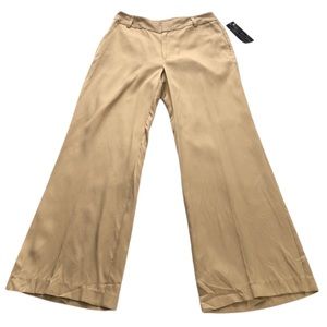 Vintage Harris Wallace lightweight silk & cotton dressy slacks trousers 6 Petite